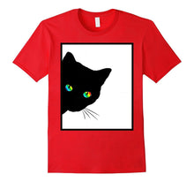 Cat Rainbow Eyes Tshirt Designed by Cats Made Better