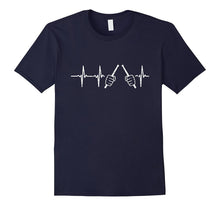 Hearbeat Drums T-Shirt - Drumsticks Drummer T-Shirt