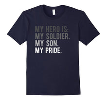 Proud Army Mom Dad Shirt Son Soldier Hero Boy Apparel