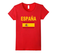 Espana Flag T-Shirt Spain Cool Fashion Unisex Top Tee