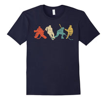 Classic Vintage Style Ice Hockey T-Shirt