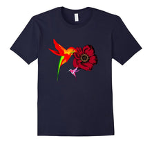 Hummingbird Mother Blossomed Flower Tshirt