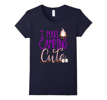 I Make Camping Cute Shirt Daughter Kids Girls Glamping Camp