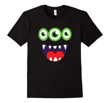 Monster Face T-Shirt - Funny / Scary Halloween Kids Tee