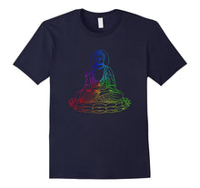 Rainbow Siddhartha Gautama Buddha T Shirt