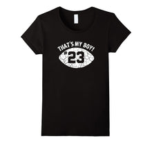 That's My Boy #23 T-Shirt - Distressed Football Mom Tee