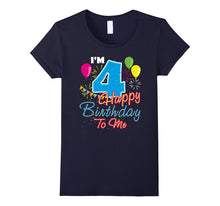 4th Birthday Gift I'm 4 Years Old Happy Birthday to Me Shirt