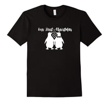 Penguins Matching Family Pajama Shirt Our First Christmas