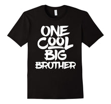 One Cool Big Brother T Shirt - Little Sister Gift Tee