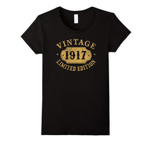 1917 100 Years Old 100th B-Day Limited Birthday Gift T-Shirt