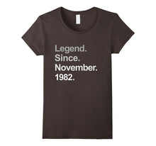 Legend Since November 1982 Shirt 35th Birthday Gifts TShirt