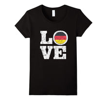 Germany Love T-Shirt Deutschland German Flag Distressed Tee