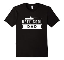 Mens Reel Cool Dad Love Fishing Daddy Grandpa Gift T-Shirt
