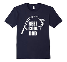 Mens Reel Cool Dad Shirt, Cute Daddy Father Gift