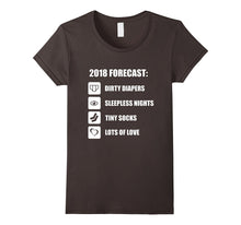 2018 Forecast Baby T Shirt - Funny New Mom New Dad Shirt