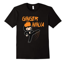 GINGER NINJA T-Shirt Warrior Funny Ginga Red Hair Gift