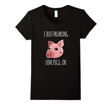 I Just Freaking Love Pigs, OK Shirt Cute Gift Halloween