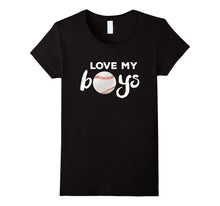 Love My Boys Baseball Mom & Dad T-Shirt