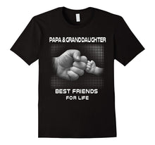 Men's Papa Granddaughter Best Friends for Life TShirt Father's Day