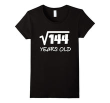 Square Root of 144: 12th Birthday 12 Years Old T-Shirt