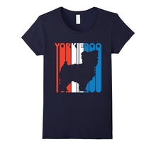 Retro RWnB Yorkiepoo Silhouette T-Shirt