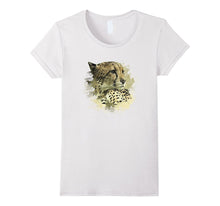 Cheetah Animal Watercolor Gift T-Shirt