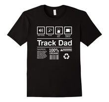 Mens Track Dad T-Shirt Gift