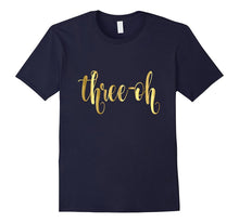 30th Birthday Shirt Gift Gold Bestie Three Oh Thirty 30