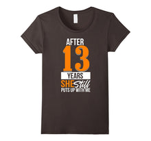 13th Wedding Anniversary T-Shirt, Husband Anniversary Shirt