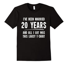 20 Year Anniversary Gift 20th Wedding Married Funny T-Shirt