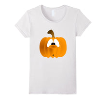 Big Huge Silly Pumpkin Face Halloween T-Shirt