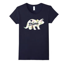Mimi Triceratops Flower Shirt Gift for Grandparent Day