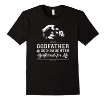 Mens Godfather God-Daughter Friends Fist Bump TShirt Family Cool
