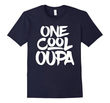 Men's One Cool Oupa T Shirt - Grandfather Dad Gift Tee