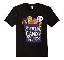 Official Candy Taster Halloween Shirt for Parents Mom Dad