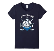 2nd Wedding Anniversary T-Shirt Hockey Couple Gift Tee