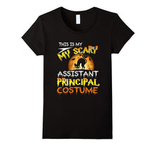 My Scary Assistant Principal Costume Shirt Moon Halloween