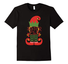 Sister Elf Christmas Tee - Funny Sister Christmas Shirt