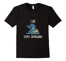 I Love Cute Dragons Tshirt | Shirt Chibi Tee Design Chinese