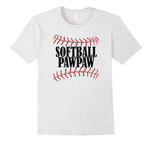 Softball PawPaw Tshirt Grandpa Grandparents Shirt