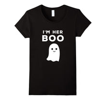 Matching Couples I'm His I'm Her Boo Halloween Ghost Shirt
