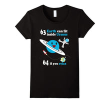 63 Earths Can Fit Inside Uranus T-Shirt Funny Planet Tee