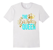 Birthday Queen Shirt Matching Bestie Party Crown Gold Gift