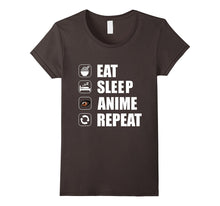Funny Manga Shirt - Eat Sleep Anime Repeat T-Shirt