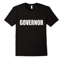 Governor T Shirt Halloween Costume Funny Retro Distressed