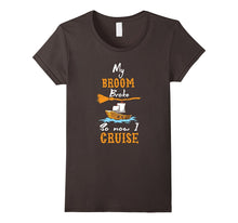 Halloween T-Shirt My Broom Broke So Now I Cruise