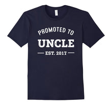 Men's Funny Brother Promoted to Uncle 2017 Gift T-Shirt