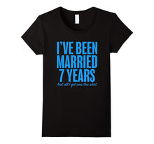 7 Years Married Anniversary 7th Year Wedding Gift T-Shirt