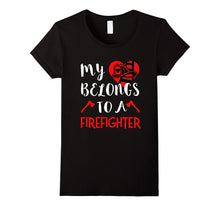 Firefighter Daughter Wife Girlfriend Family Gift Love Shirt
