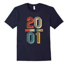 Awesome Since 2001 T-Shirt 16 Yrs Old Bday 16th Birthday Tee